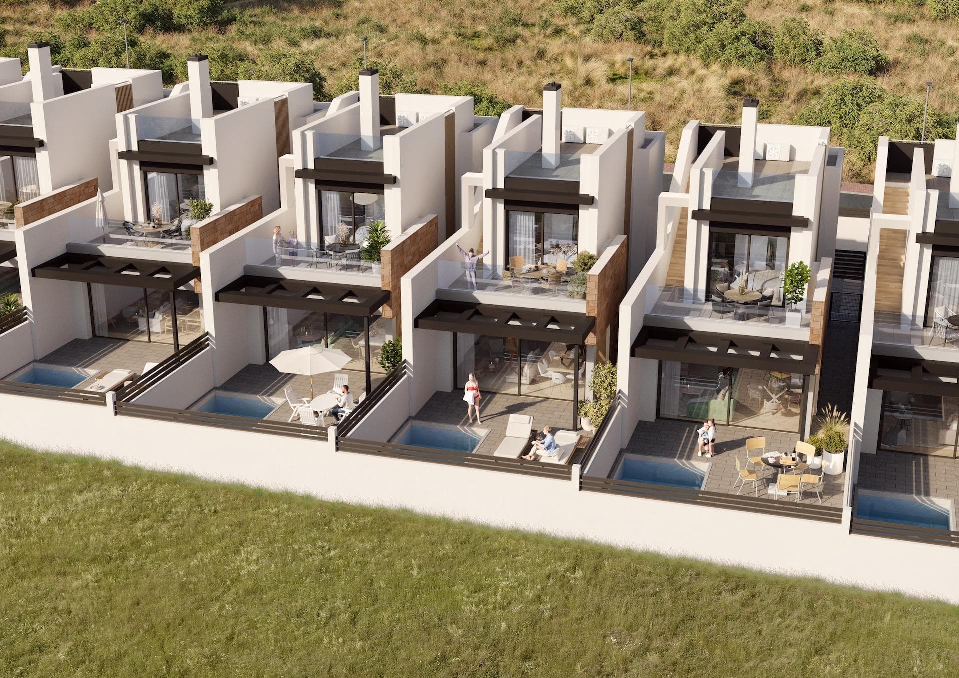 Residencial contemporáneo en Aguas Nuevas, Torrevieja